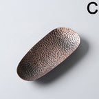 Handmade Bronze Cha He Tea Holder
