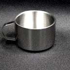 双层不锈钢茶杯咖啡杯