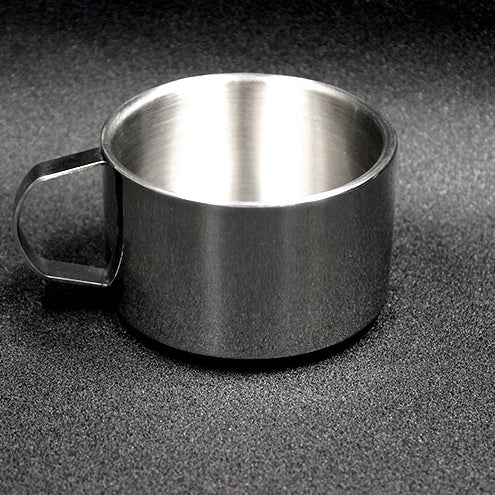 双层不锈钢茶杯咖啡杯