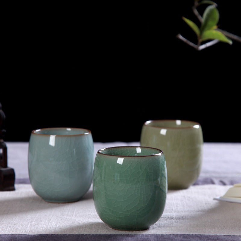 日式青瓷茶杯（两件套）