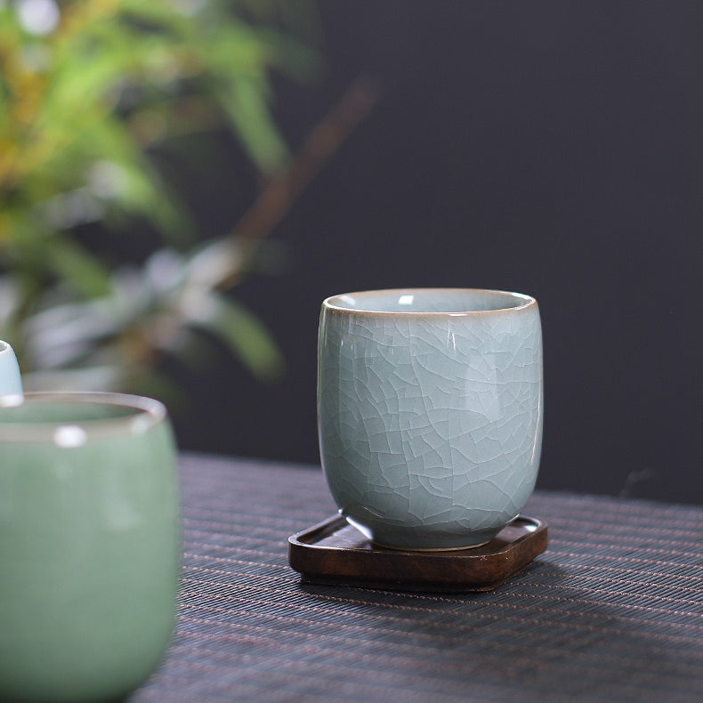 日式青瓷茶杯（两件套）