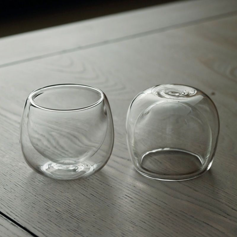 双层玻璃功夫茶杯 (6件套)