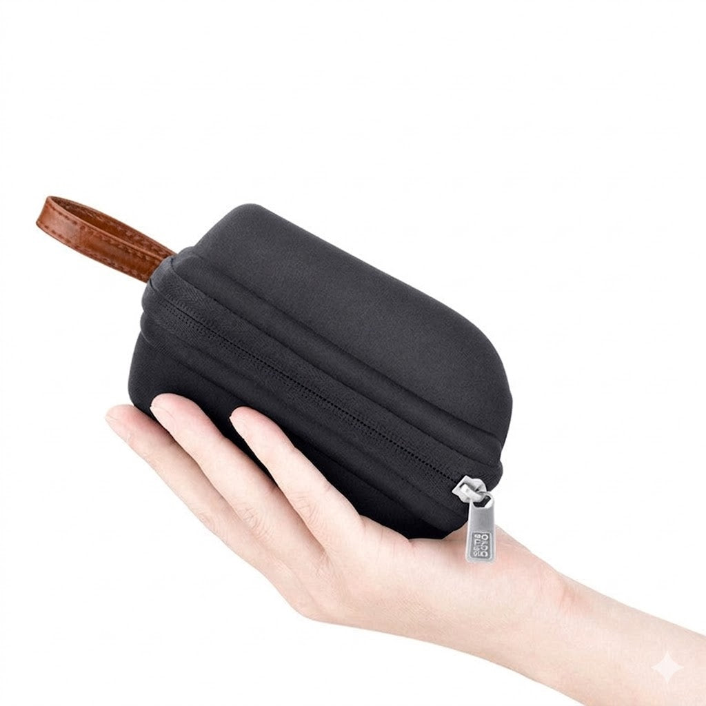 Double Wall Glass Travel Tea Set With Bag