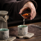 Chinese Zen Stone Style Tea Set