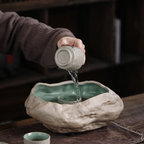 Chinese Zen Stone Style Tea Set