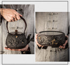 Magnolia Cast Iron Teapot With Induction Cooker