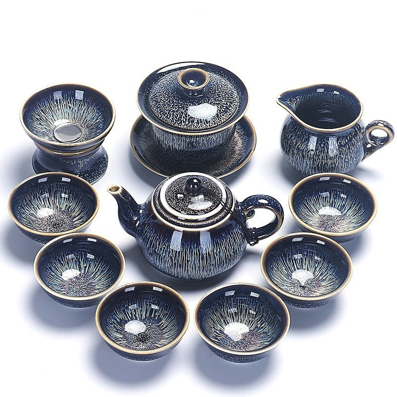 Starry Sky Jian Zhan Chinese Tea Set