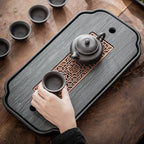 黑陶小型功夫茶盘