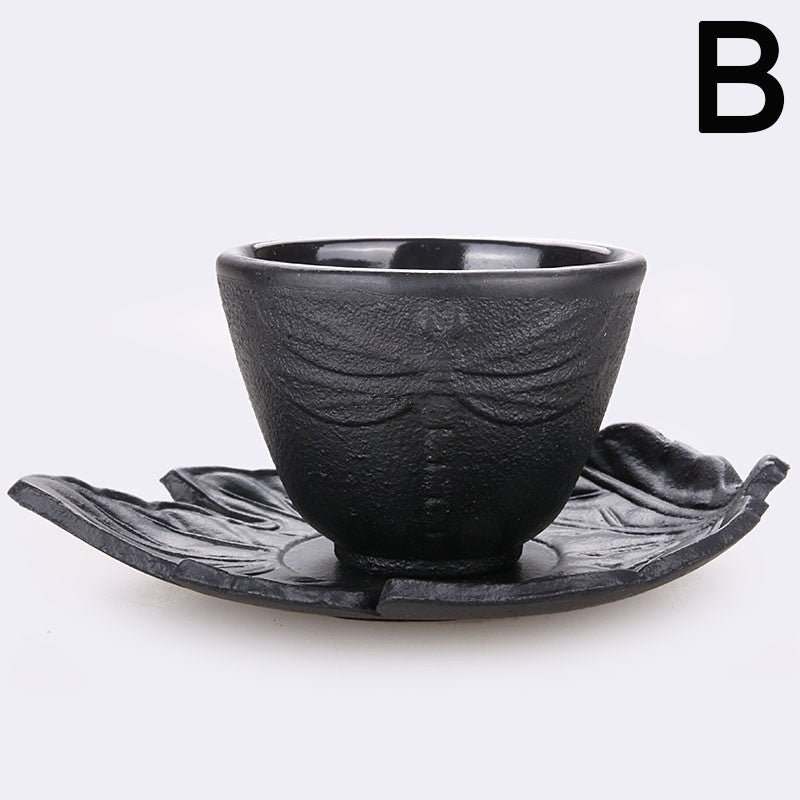 日式武士铸铁茶杯